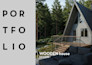 create 3d design for tiny house or timber a frame cabin